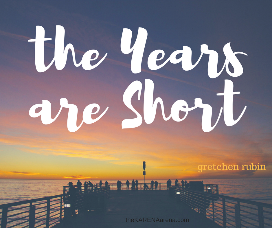 The Years are Short - 10 examples of how time flies by - Karena de