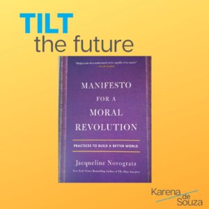Book cover Manifesto for a Moral Revolution purple cover