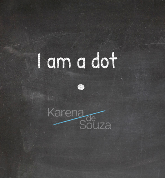 I am a dot chalkboard with a dot