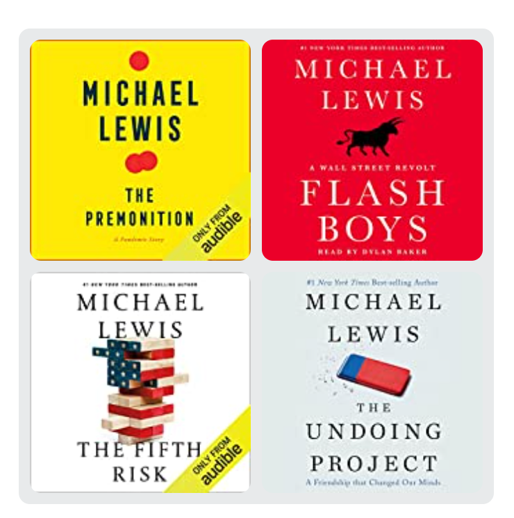 Michael Lewis audiobooks